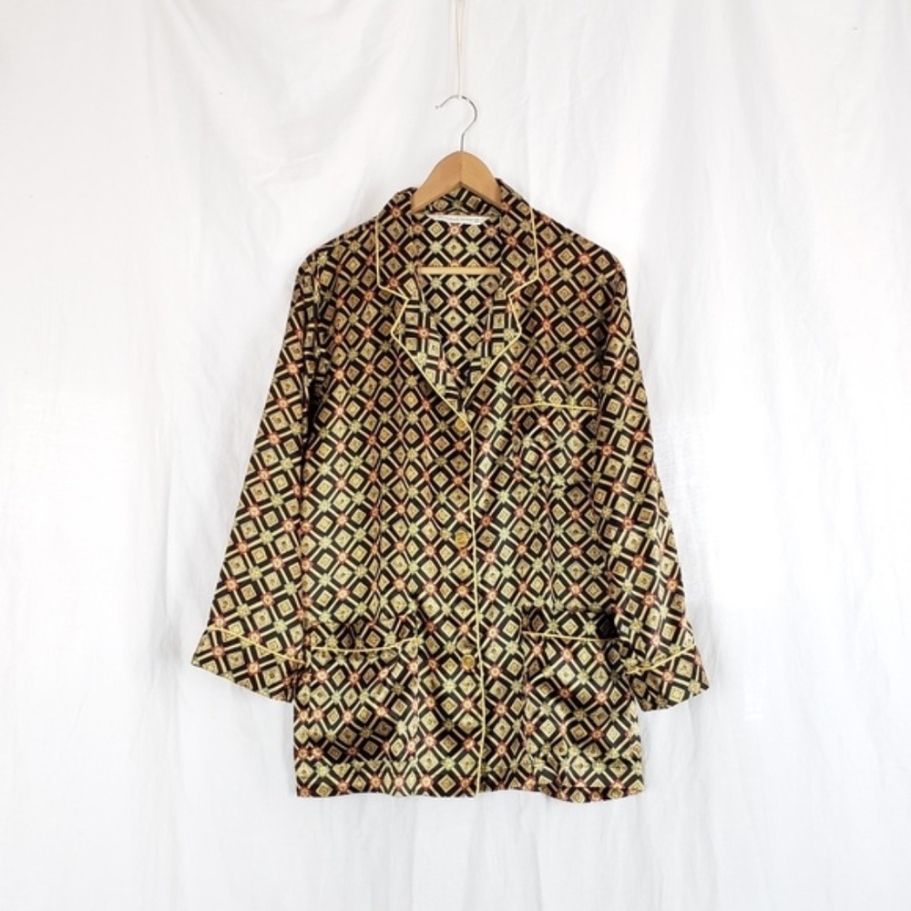 Victoria's secret Gold Geometric PJs size S